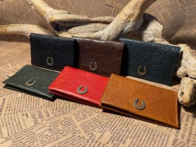 蹄鉄付きカード・名刺入れ(マチなし)